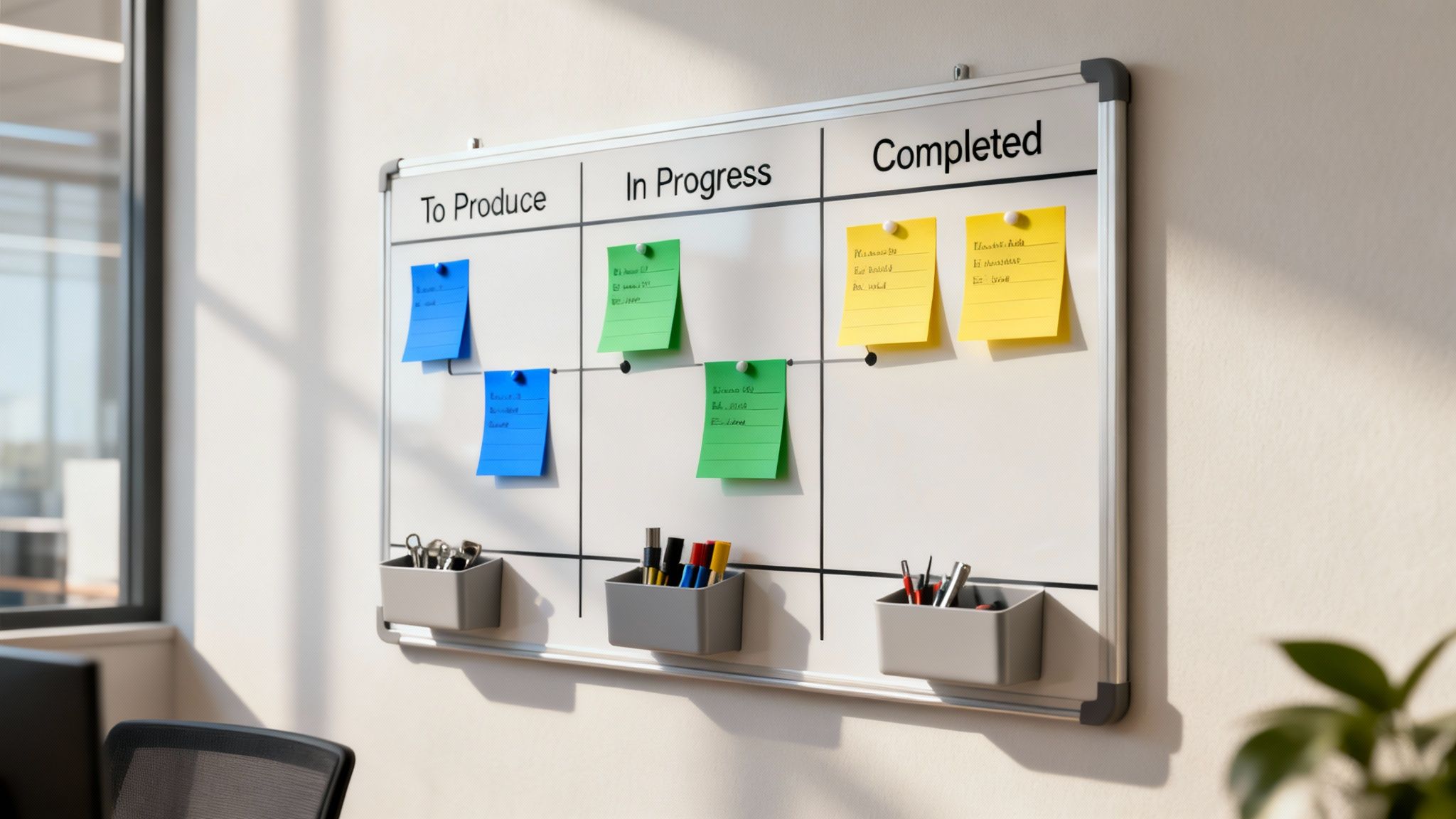 Kanban Production Schedule