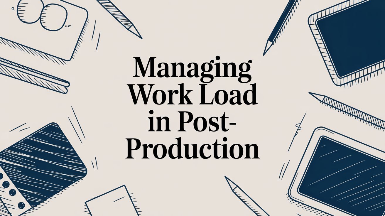 Struggling with managing work load? Learn how to build resilient post-production workflows with our expert guide on triage, capacity planning, and automation.