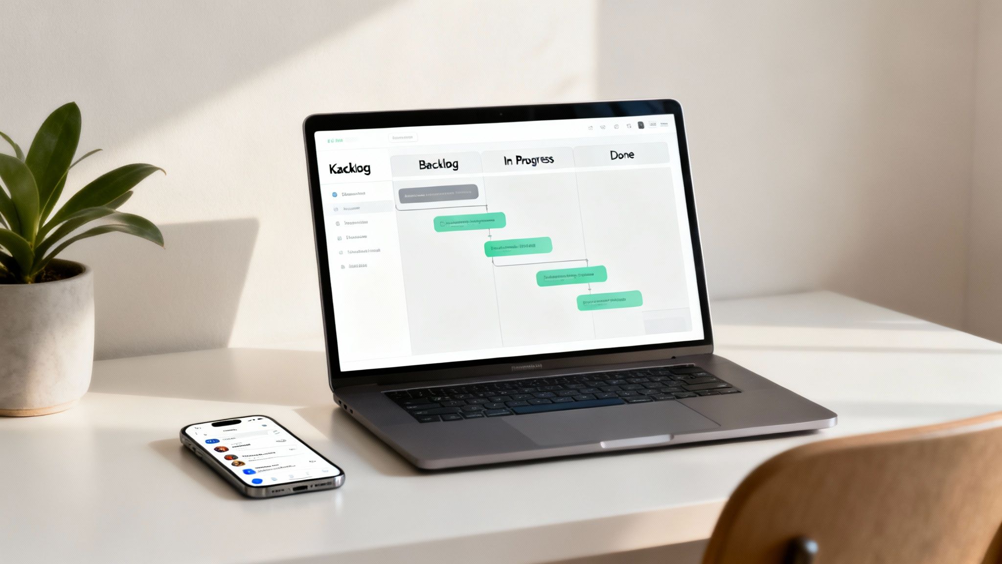 Screenshot from https://trello.com/tour